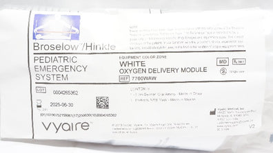 Vyaire 7700WAW Broselow/Hinkle Pediatric Emergency System White (x)